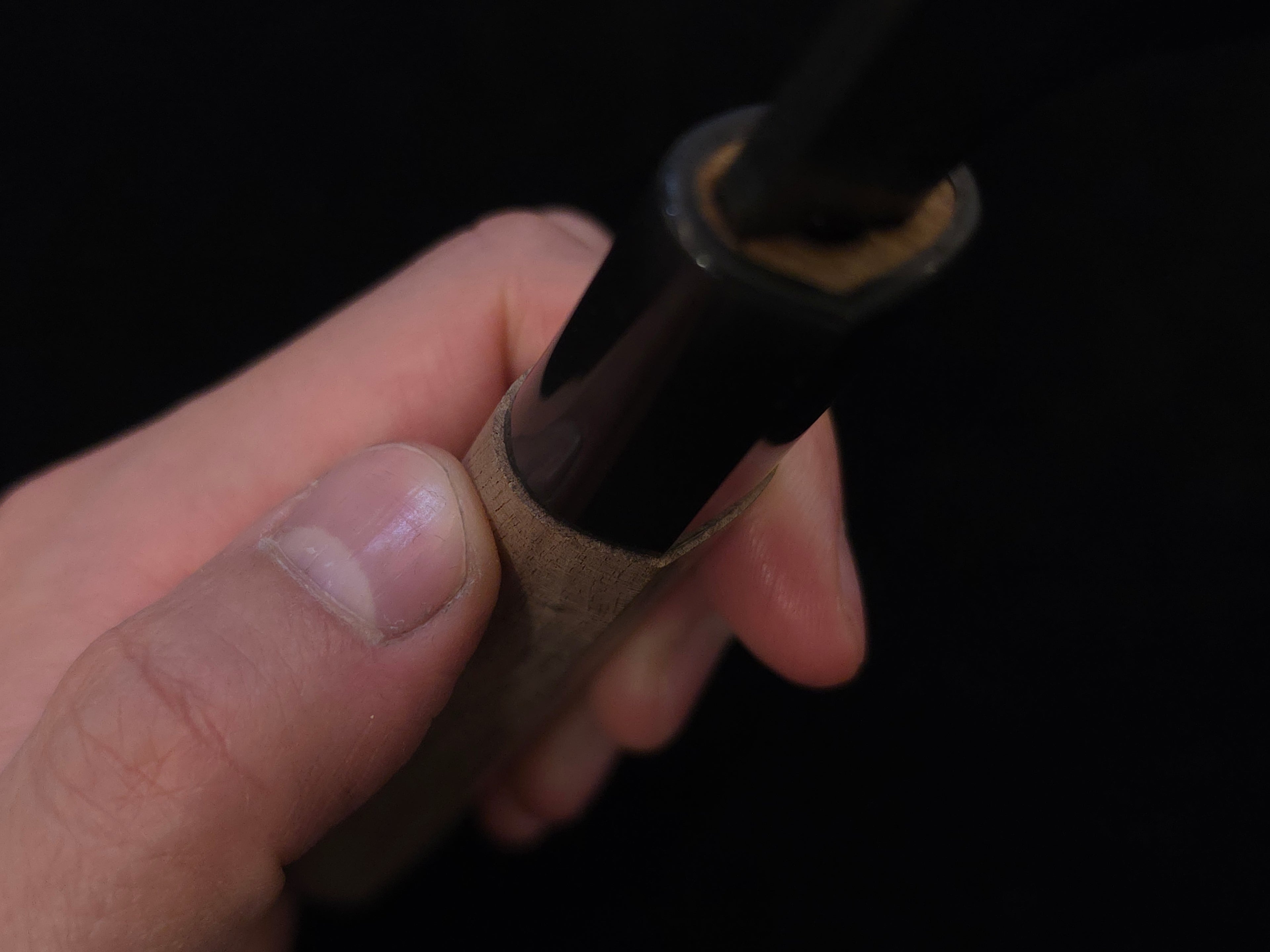 Zakuri Aogami Super Kurouchi Bunka 180mm