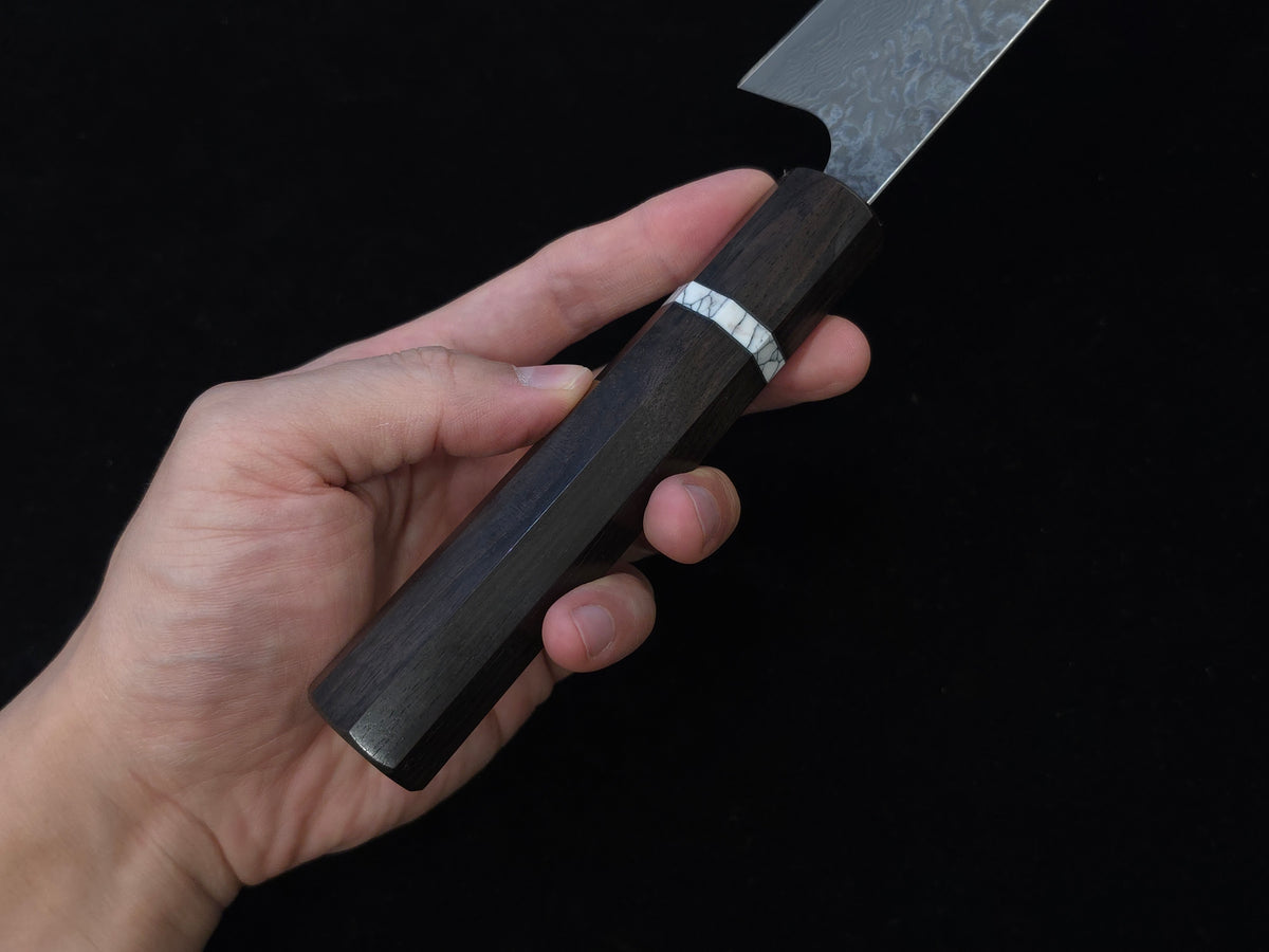 加藤義實黑染VG-10切付牛刀210mm
