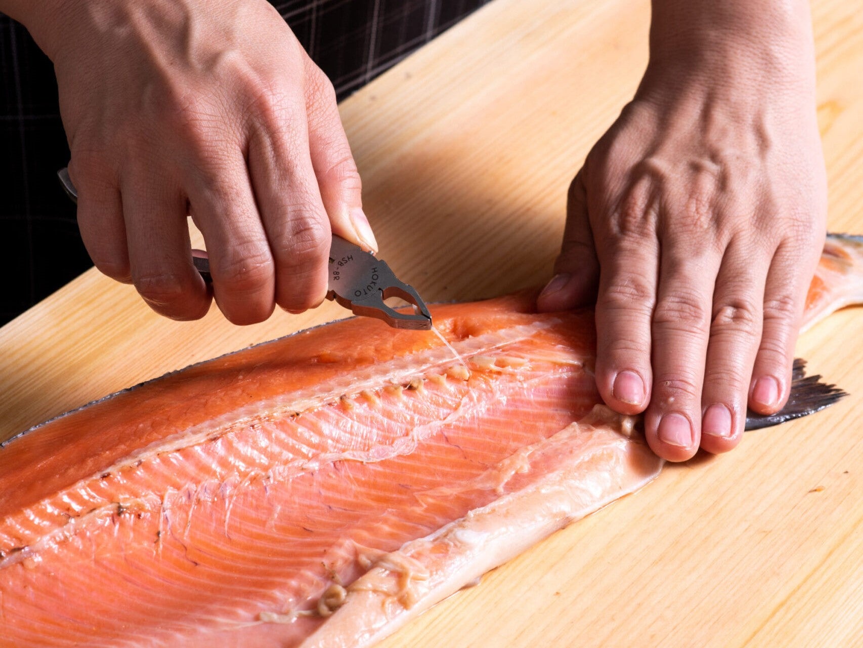 ホクト骨拔き名人 不鏽鋼魚骨鉗125mm